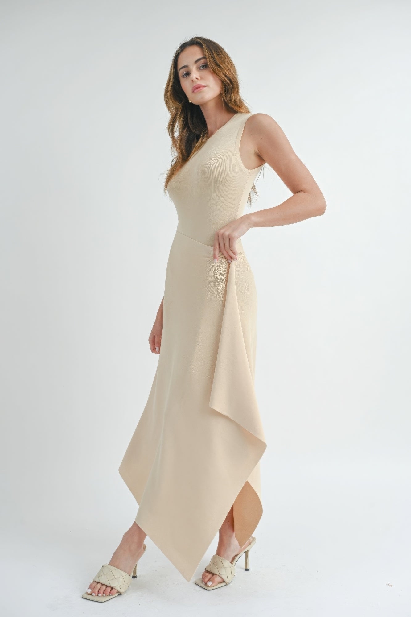 Maxi Dress With Slit - Flip Flop Dynasty