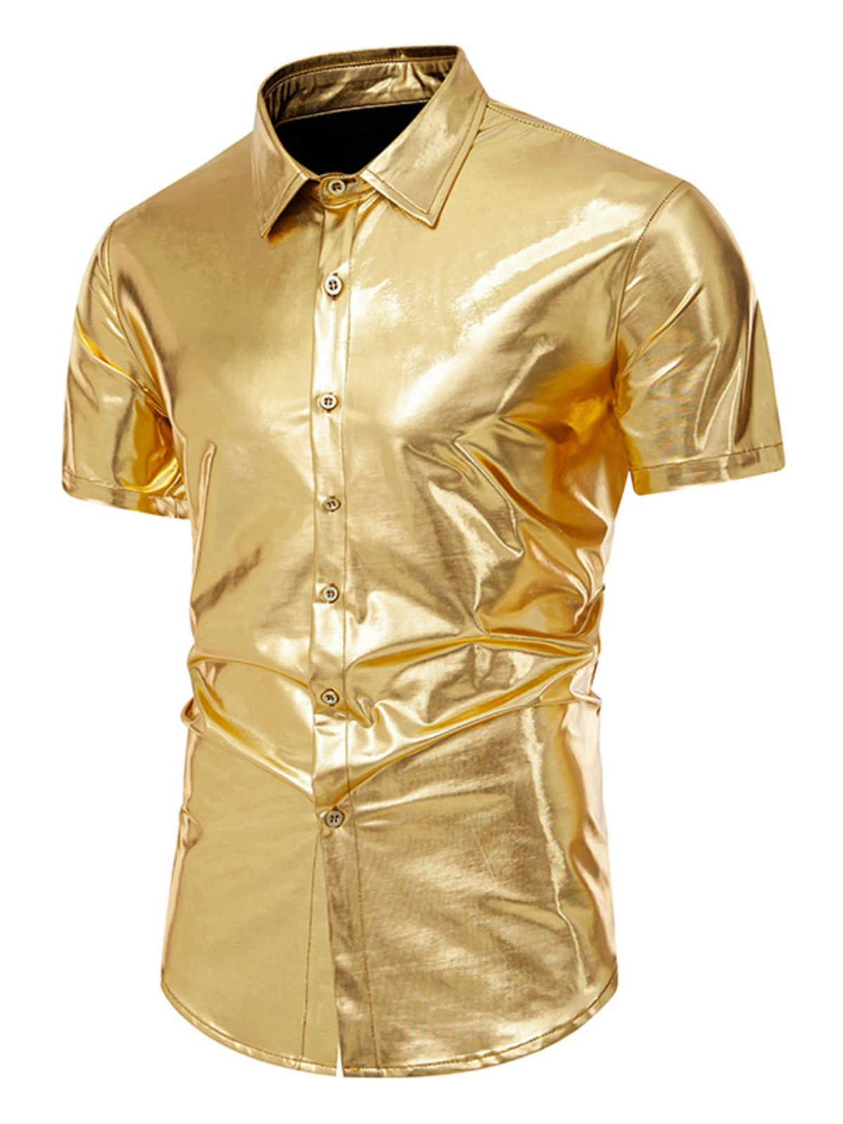 Men's Button Up Short Sleeve Shirt - Flip Flop Dynasty
