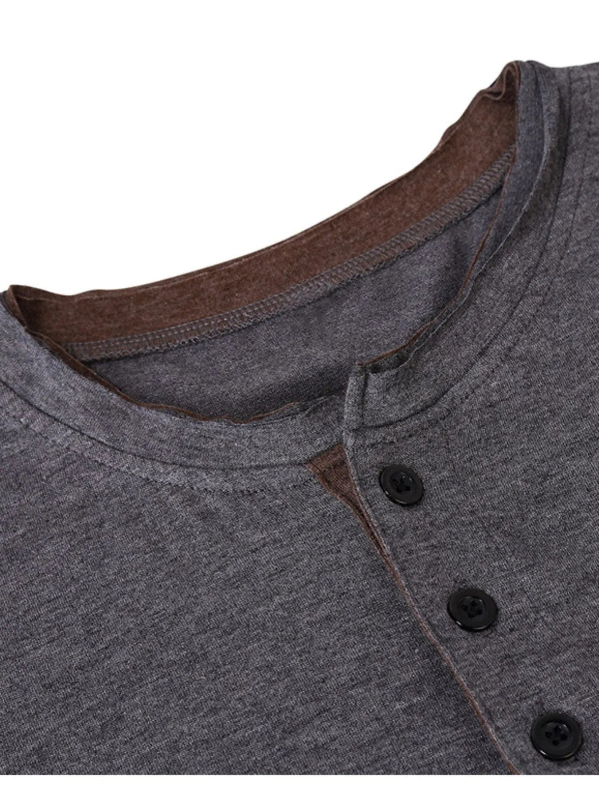 Men's Classic Henley Short Sleeve Top - Flip Flop Dynasty