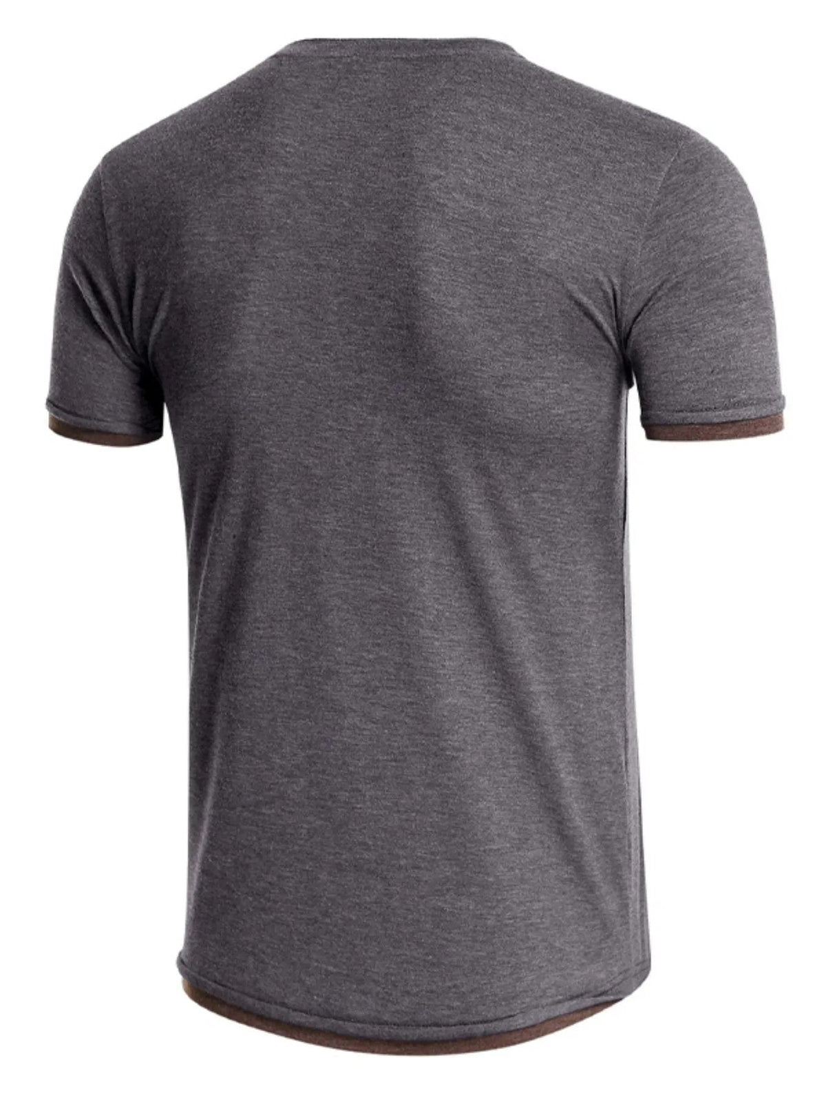 Men's Classic Henley Short Sleeve Top - Flip Flop Dynasty