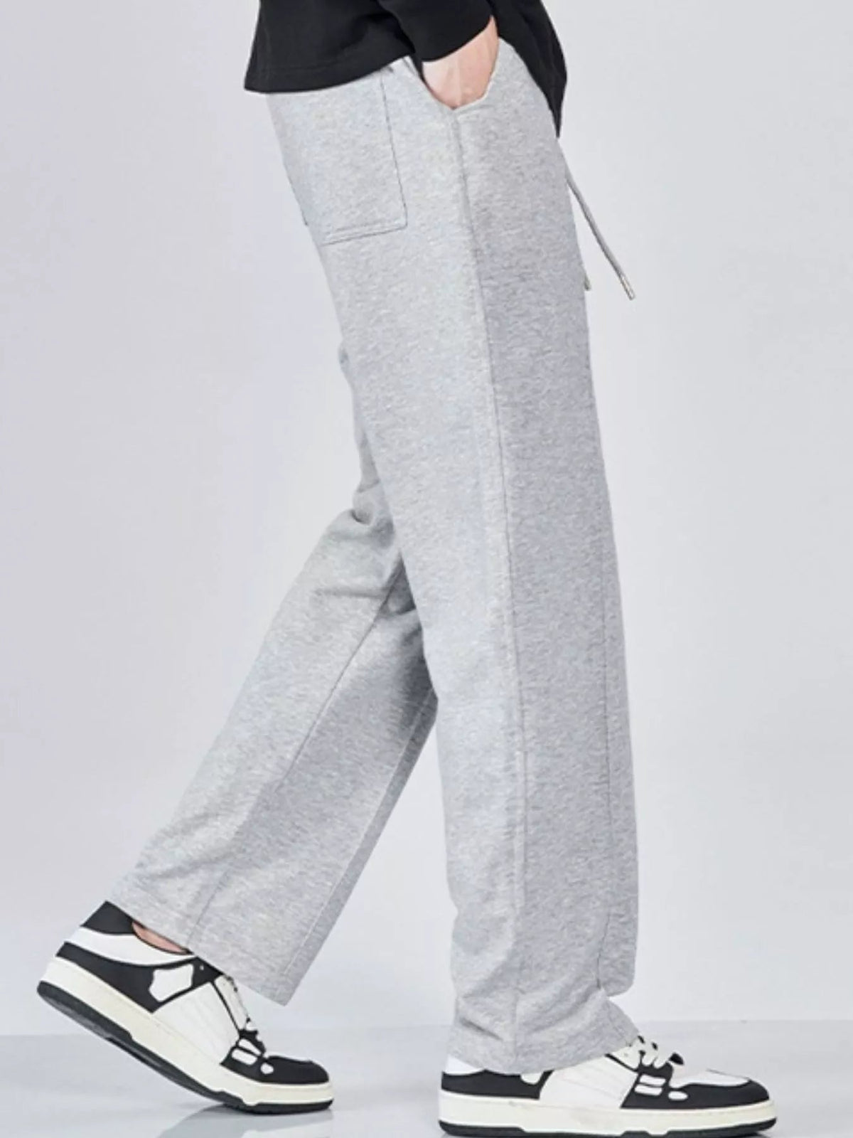 Men's Full Size Casual Drawstring Wide Leg Sweatpants Plus Size - Flip Flop Dynasty