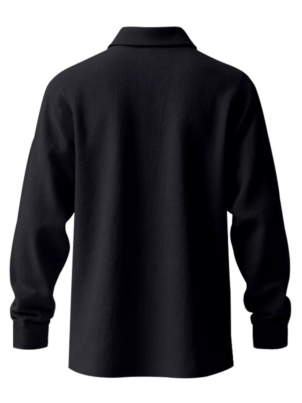 Men's Full Size Classic Long Sleeve Polo Plus Size - Flip Flop Dynasty