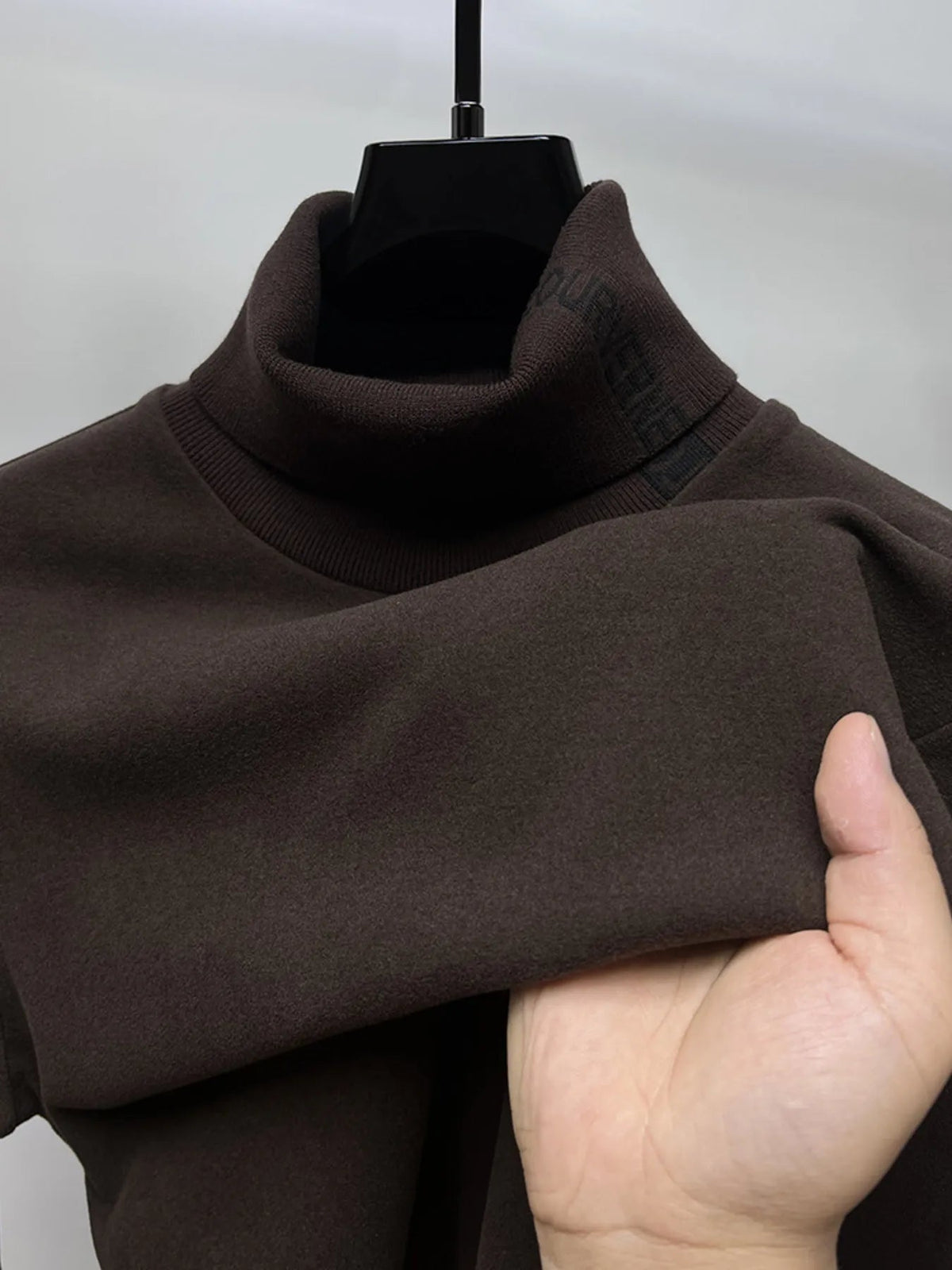 Men's Plus Size Turtleneck Long Sleeve Top - Flip Flop Dynasty
