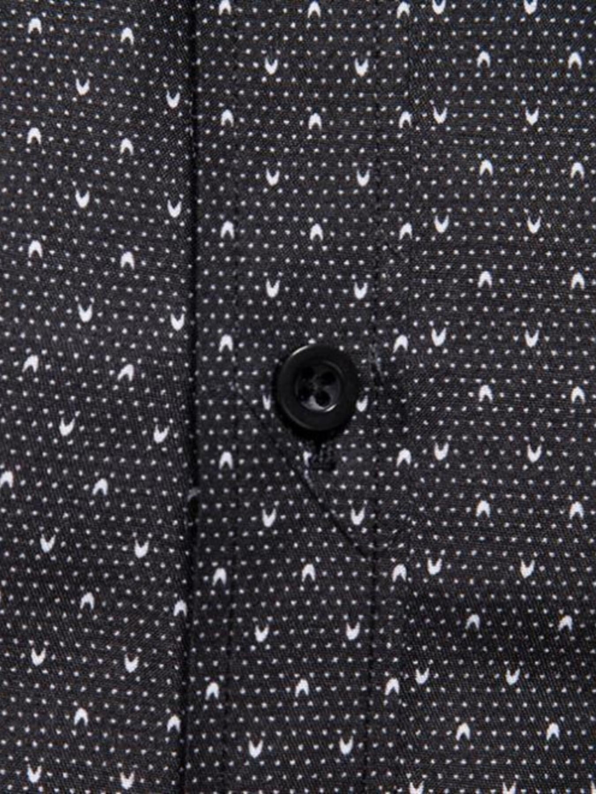 Men's Slim Fit Dotted Pattern Long Sleeve Shirt - Flip Flop Dynasty