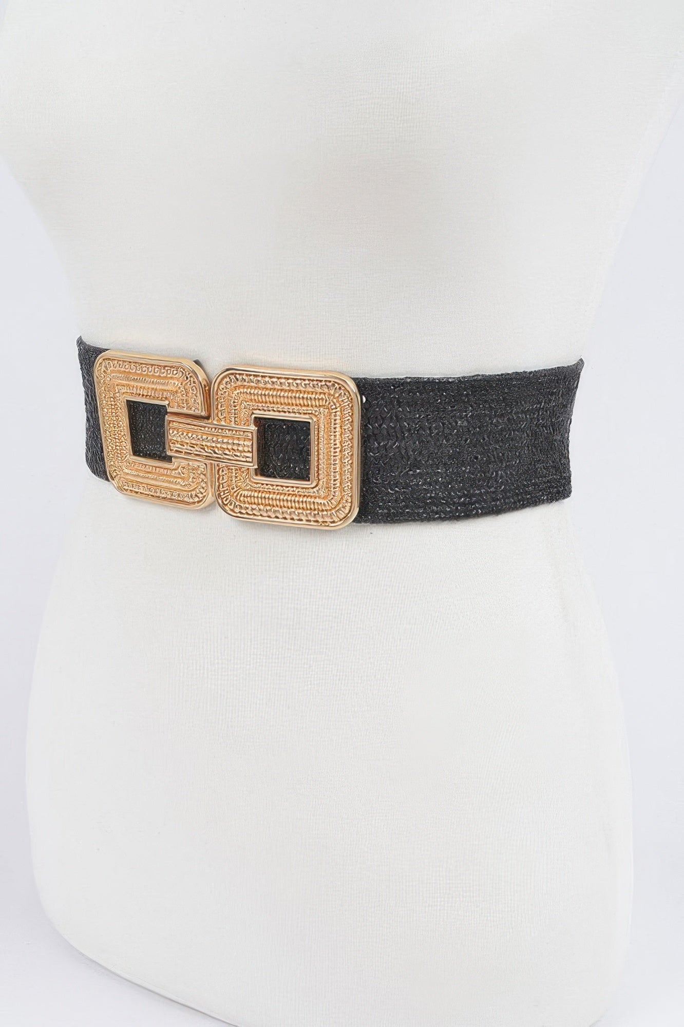 Metal Buckle Stretch Belt - Flip Flop Dynasty
