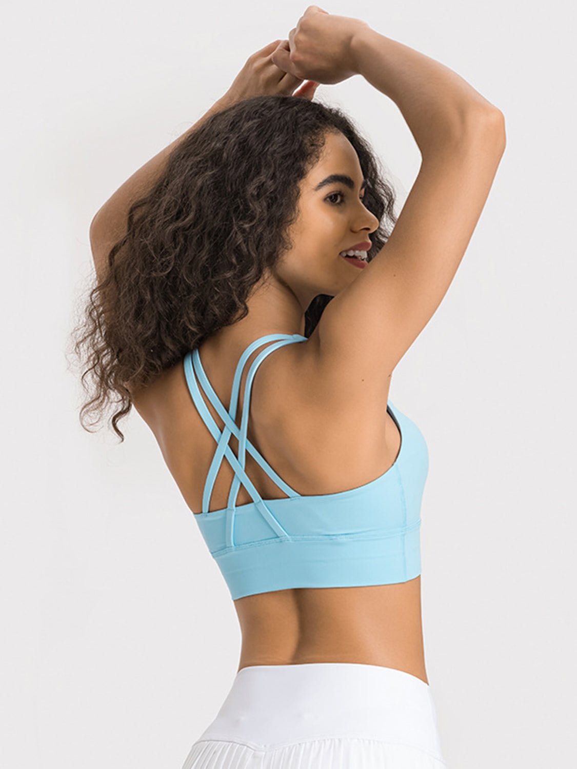 Millennia Crisscross Scoop Neck Active Tank - Flip Flop Dynasty