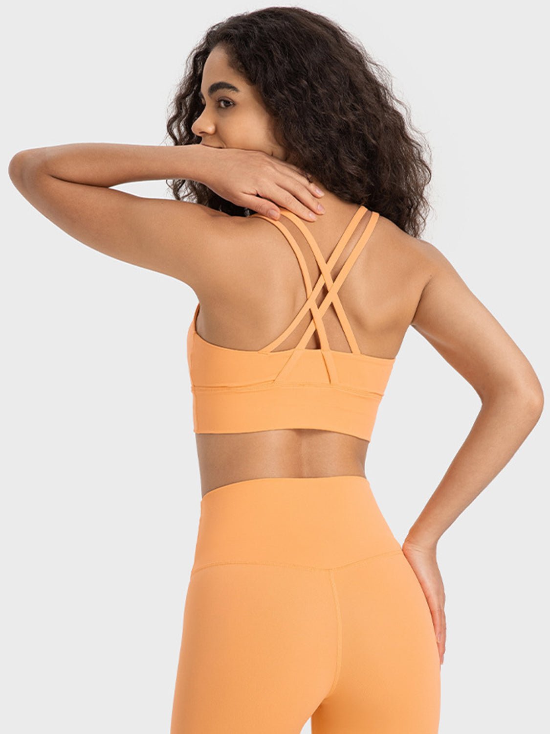 Millennia Crisscross Scoop Neck Active Tank - Flip Flop Dynasty