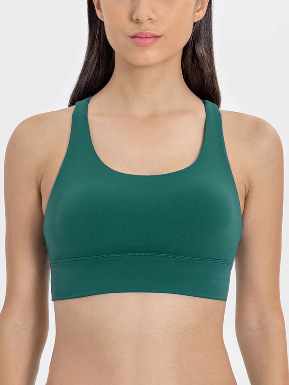 Millennia Crisscross Scoop Neck Active Tank - Flip Flop Dynasty