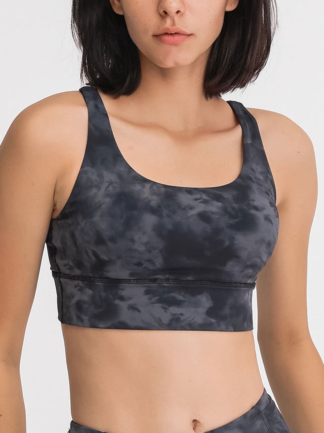 Millennia Crisscross Scoop Neck Active Tank - Flip Flop Dynasty
