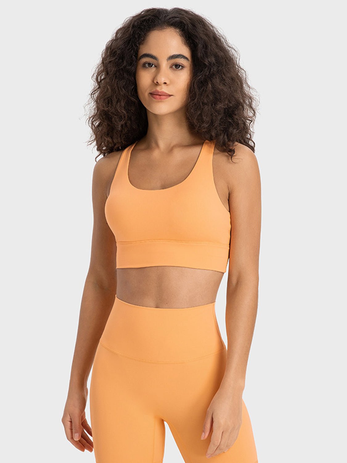 Millennia Crisscross Scoop Neck Active Tank - Flip Flop Dynasty