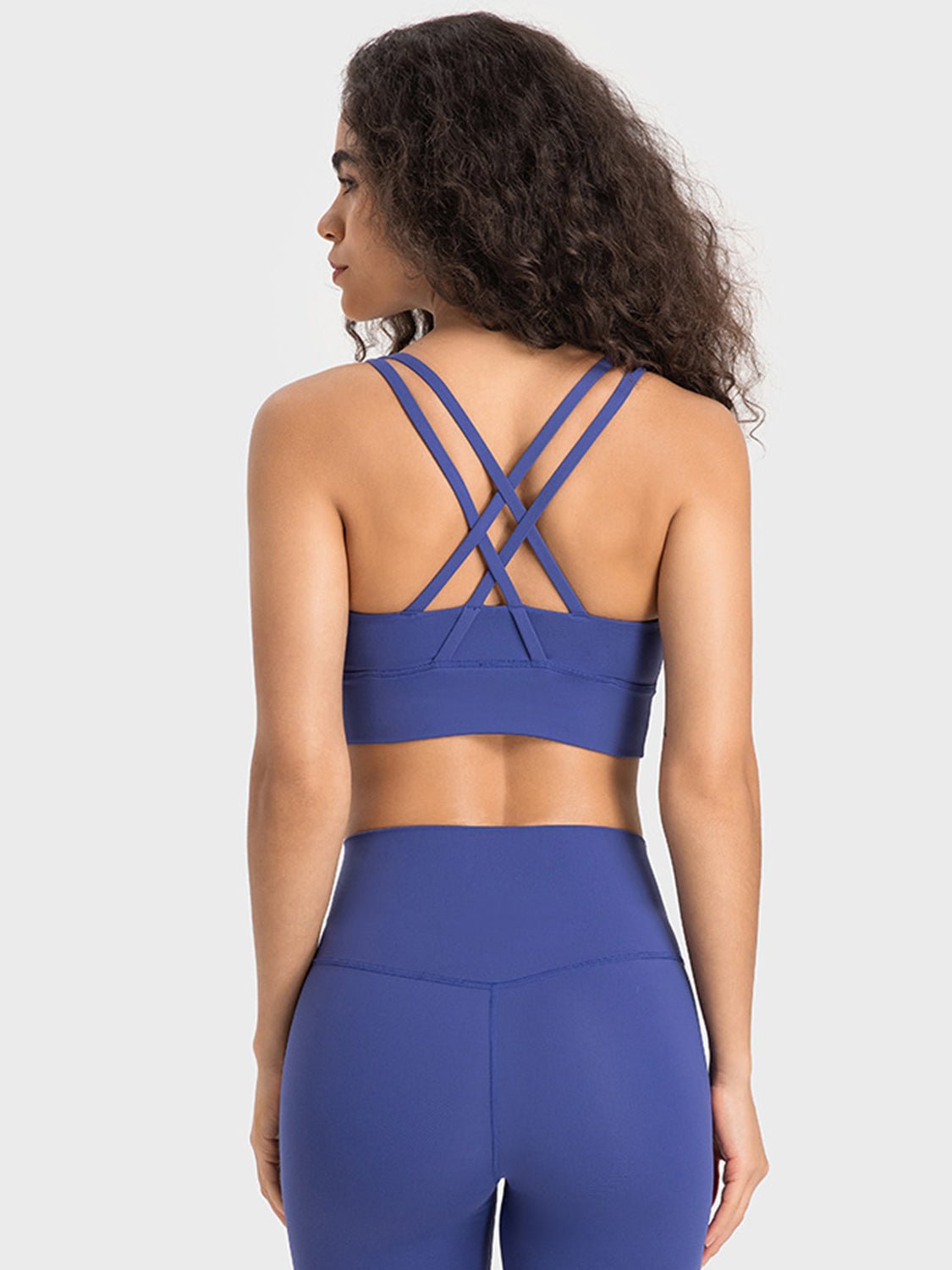 Millennia Crisscross Scoop Neck Active Tank - Flip Flop Dynasty