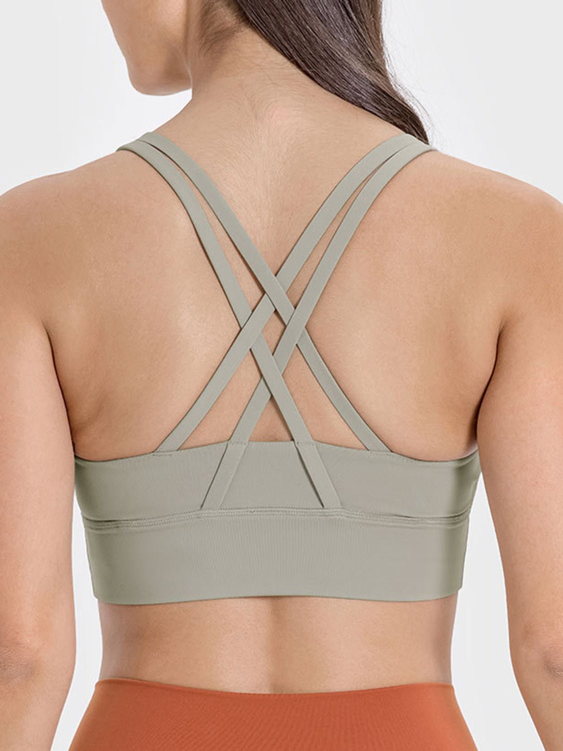 Millennia Crisscross Scoop Neck Active Tank - Flip Flop Dynasty