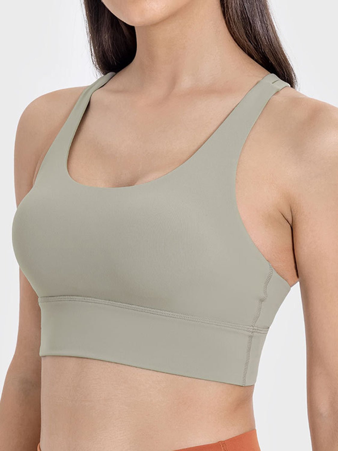 Millennia Crisscross Scoop Neck Active Tank - Flip Flop Dynasty
