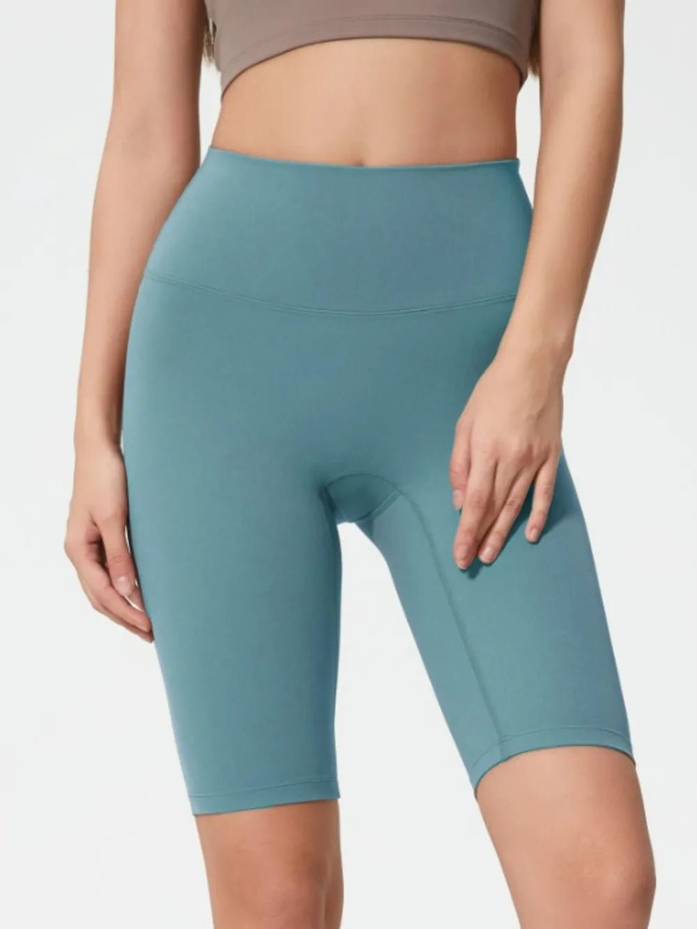 Millennia High Rise Wide Waistband Active Shorts - Flip Flop Dynasty