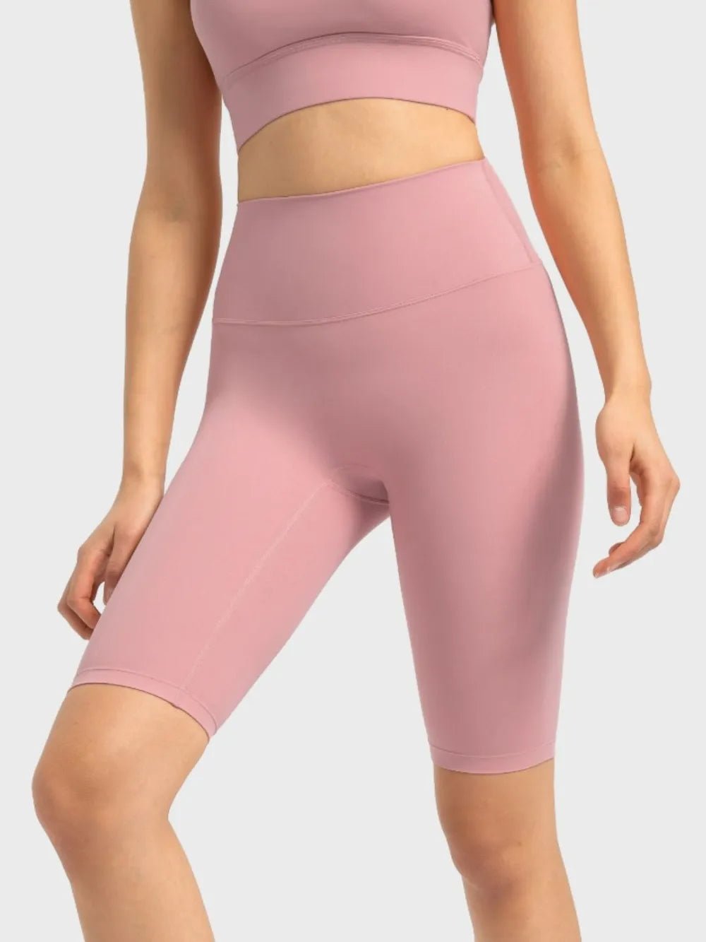 Millennia High Rise Wide Waistband Active Shorts - Flip Flop Dynasty