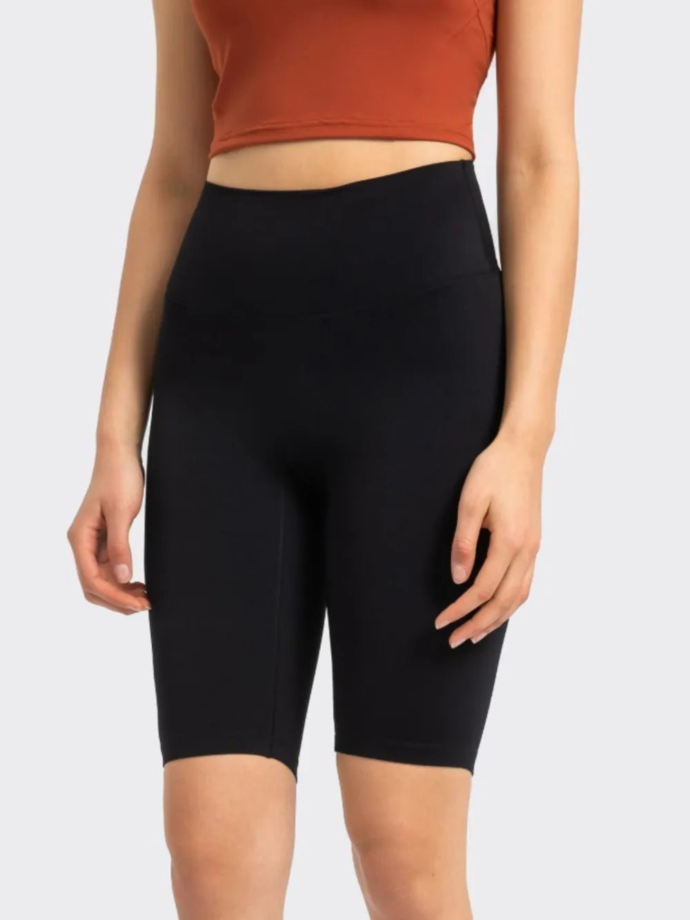 Millennia High Rise Wide Waistband Active Shorts - Flip Flop Dynasty