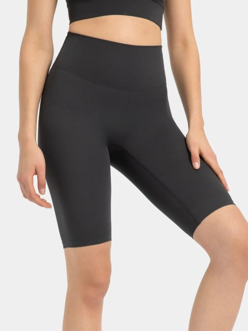 Millennia High Rise Wide Waistband Active Shorts - Flip Flop Dynasty