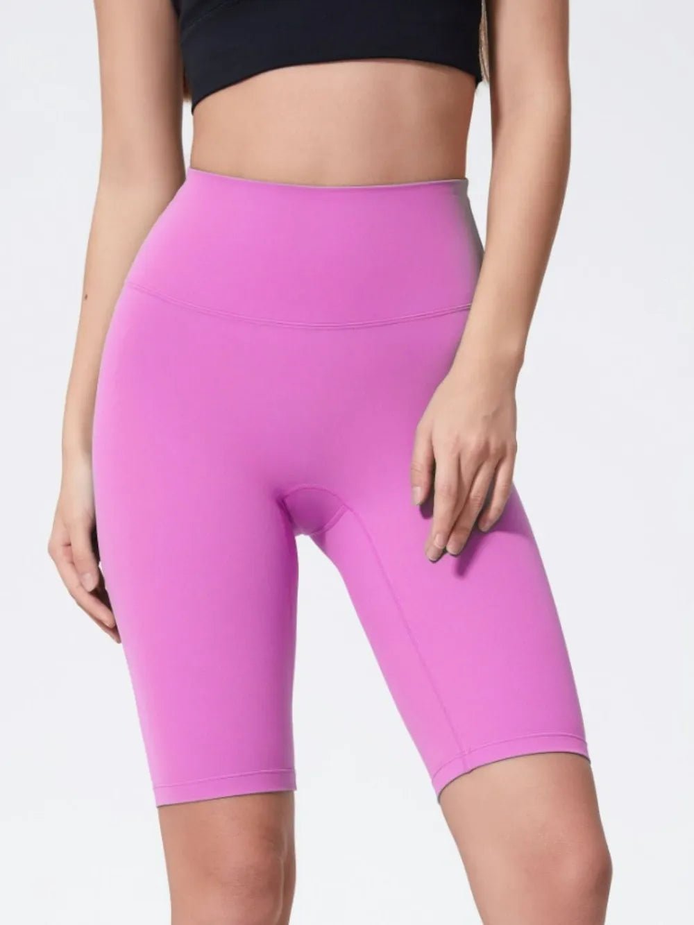 Millennia High Rise Wide Waistband Active Shorts - Flip Flop Dynasty