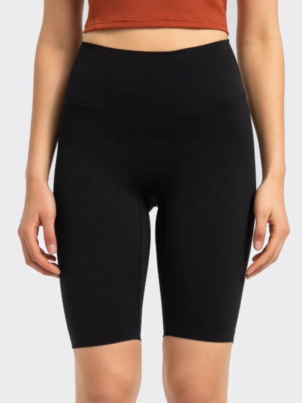 Millennia High Rise Wide Waistband Active Shorts - Flip Flop Dynasty