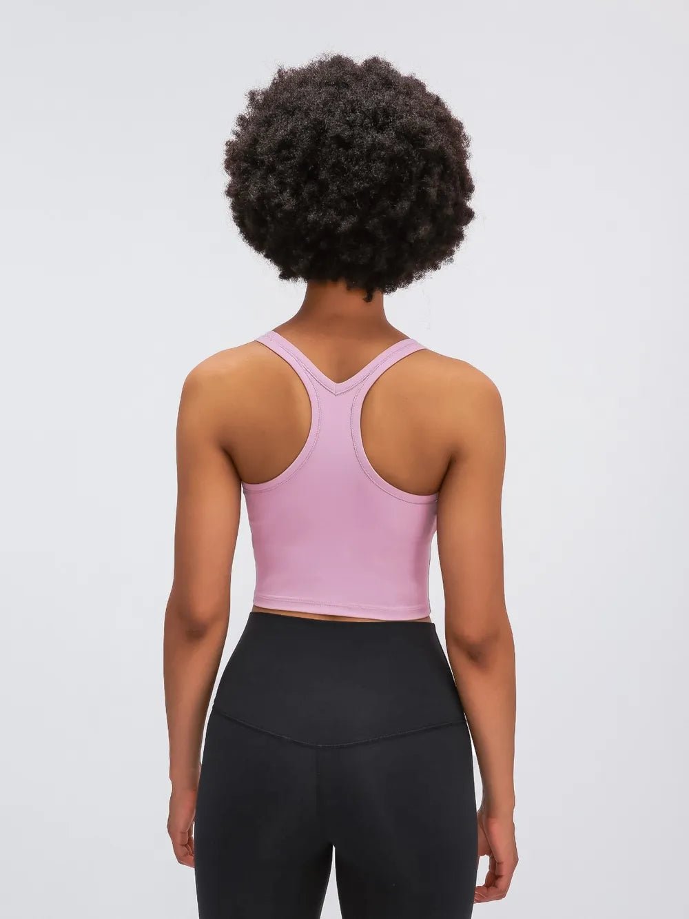 Millennia Scoop Neck Active Tank with Detachable Chest Pads - Flip Flop Dynasty