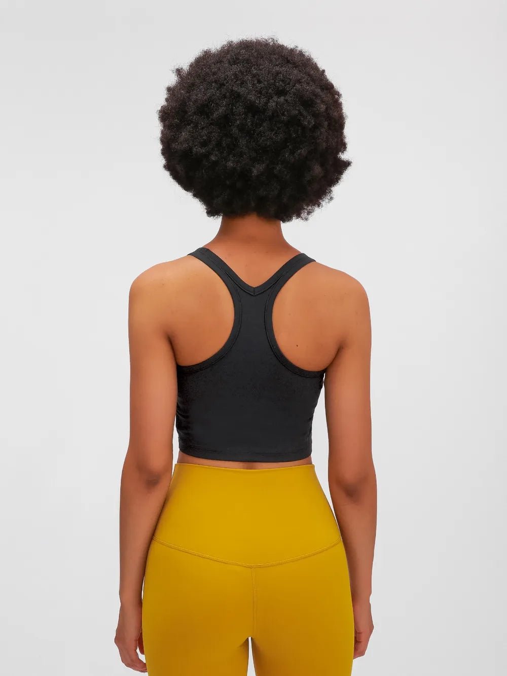 Millennia Scoop Neck Active Tank with Detachable Chest Pads - Flip Flop Dynasty