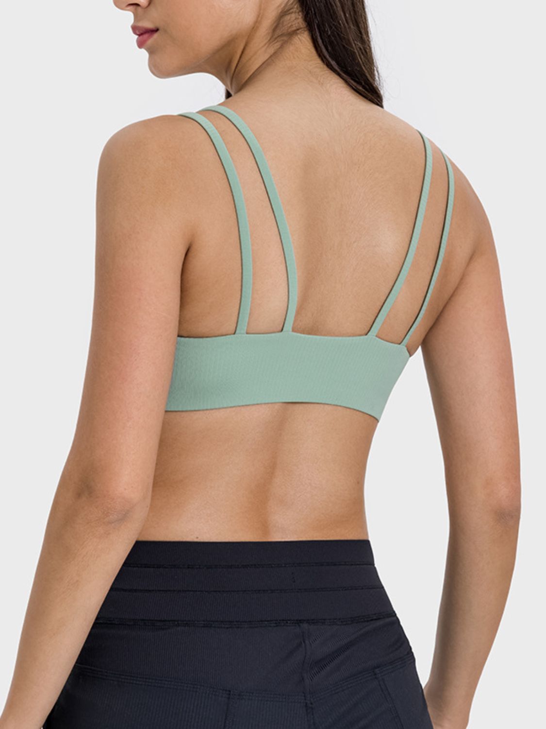 Millennia Scoop Neck Double Strap Active Cami - Flip Flop Dynasty