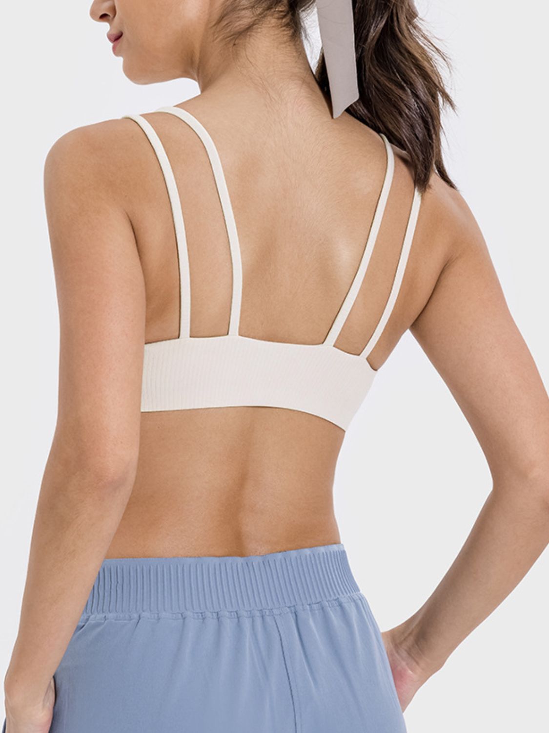 Millennia Scoop Neck Double Strap Active Cami - Flip Flop Dynasty