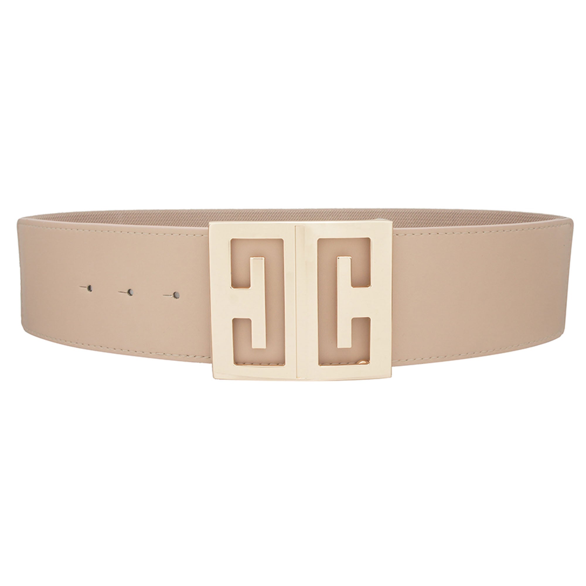 Mirror Cut Out Square Buckle Belt - Flip Flop Dynasty