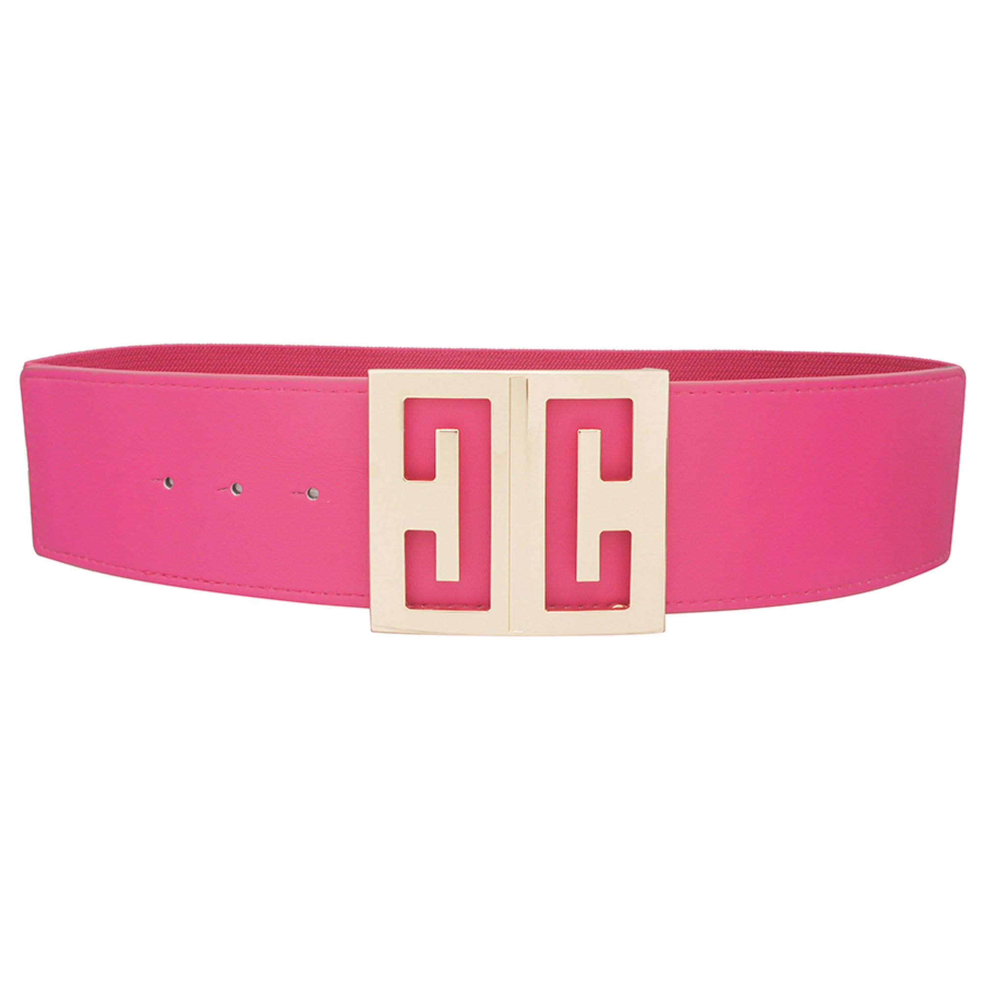 Mirror Cut Out Square Buckle Belt - Flip Flop Dynasty