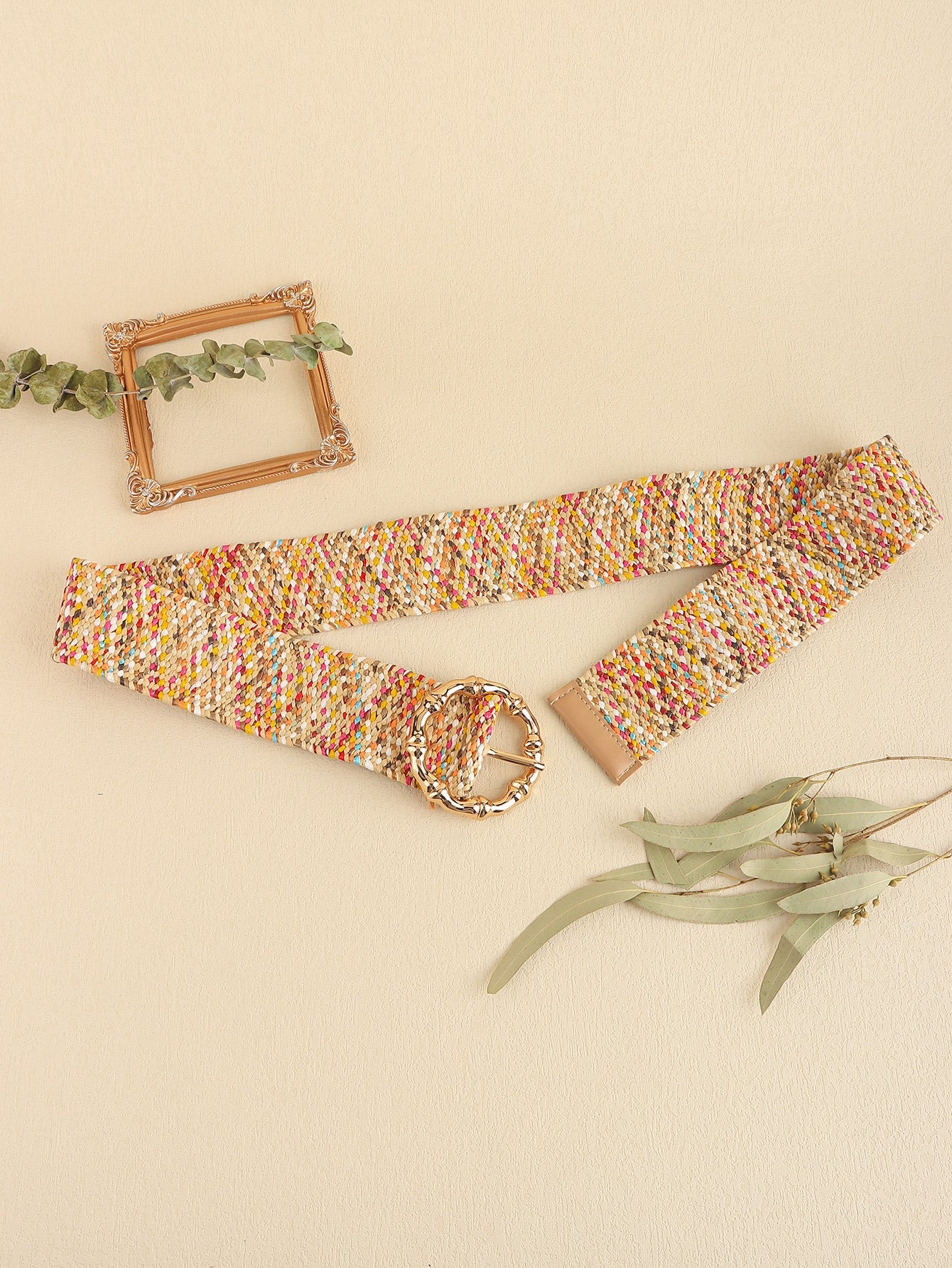 Multicolored Wide Belt - Flip Flop Dynasty