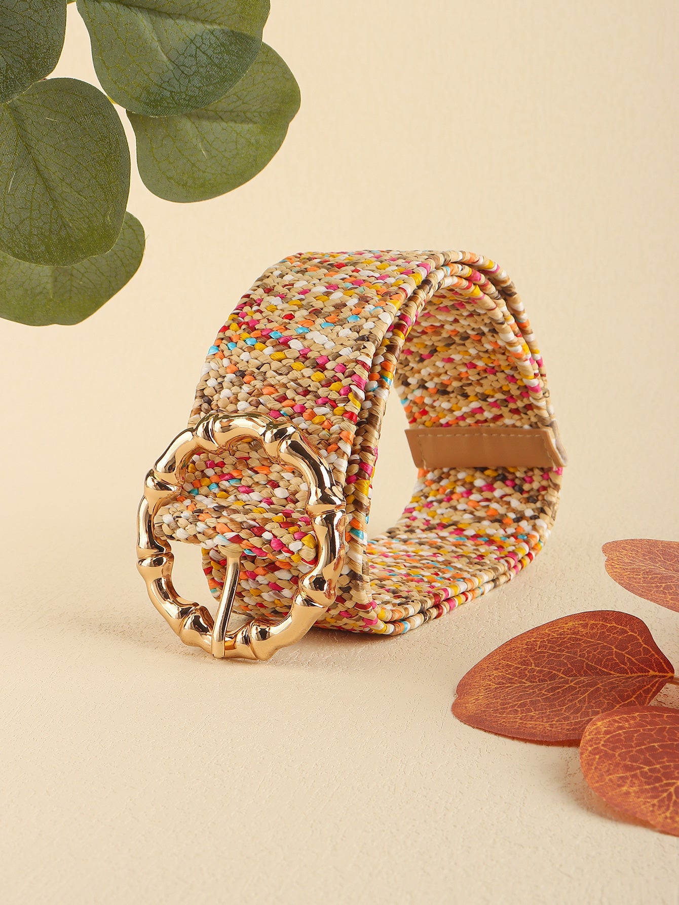 Multicolored Wide Belt - Flip Flop Dynasty