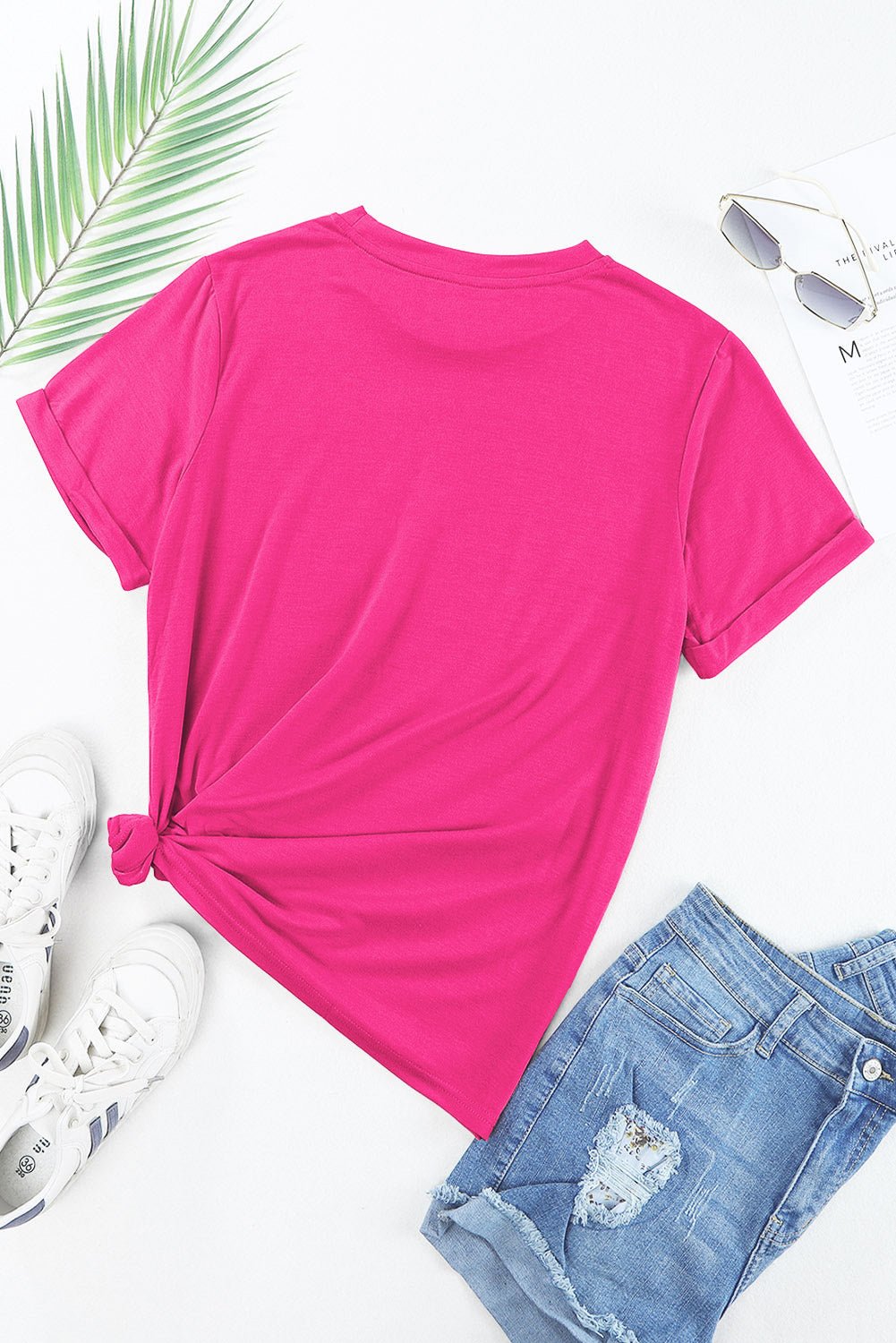 NASHVILLE Round Neck Short Sleeve T-Shirt - Flip Flop Dynasty