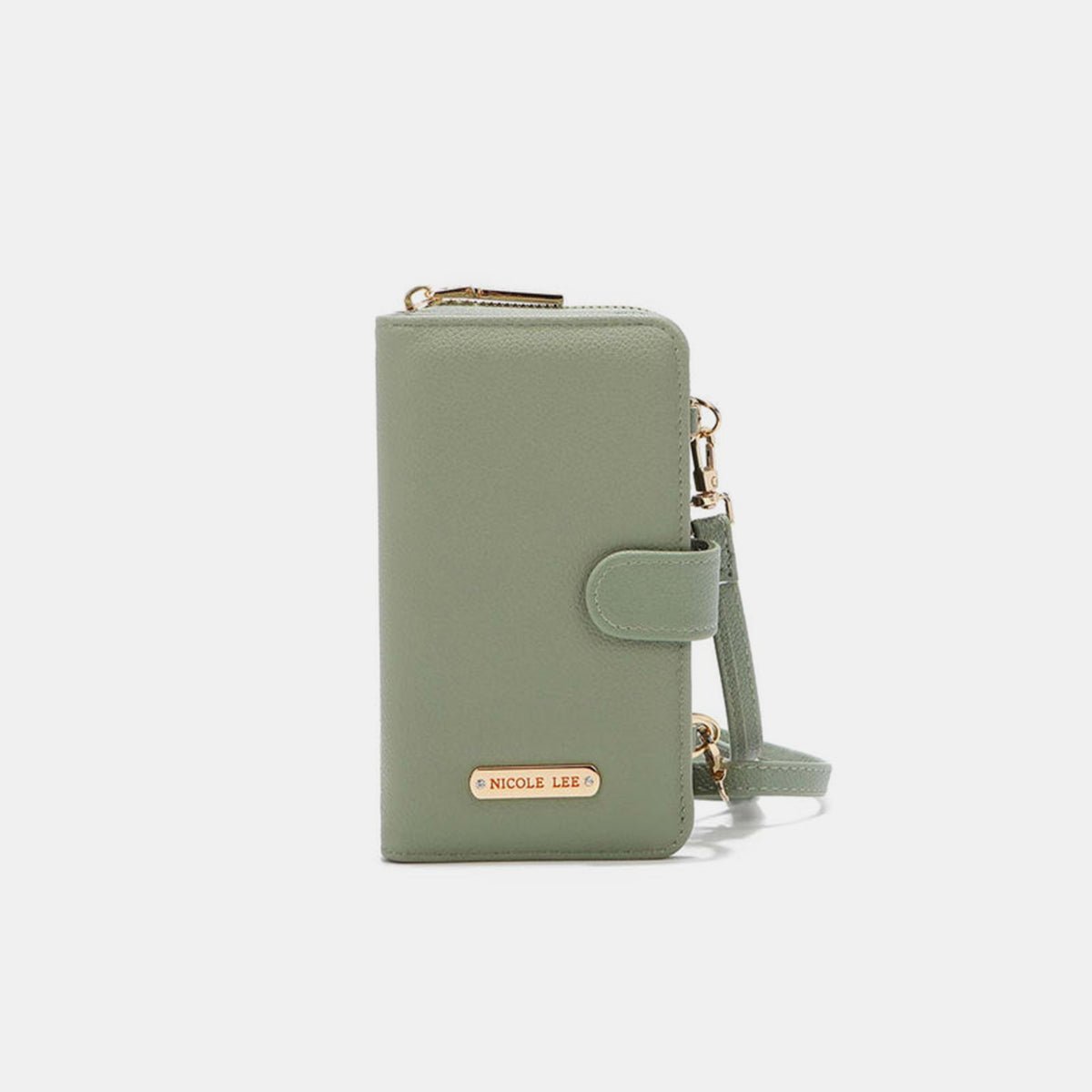 Nicole Lee USA 2 Piece Phone Case Crossbody Wallet - Flip Flop Dynasty