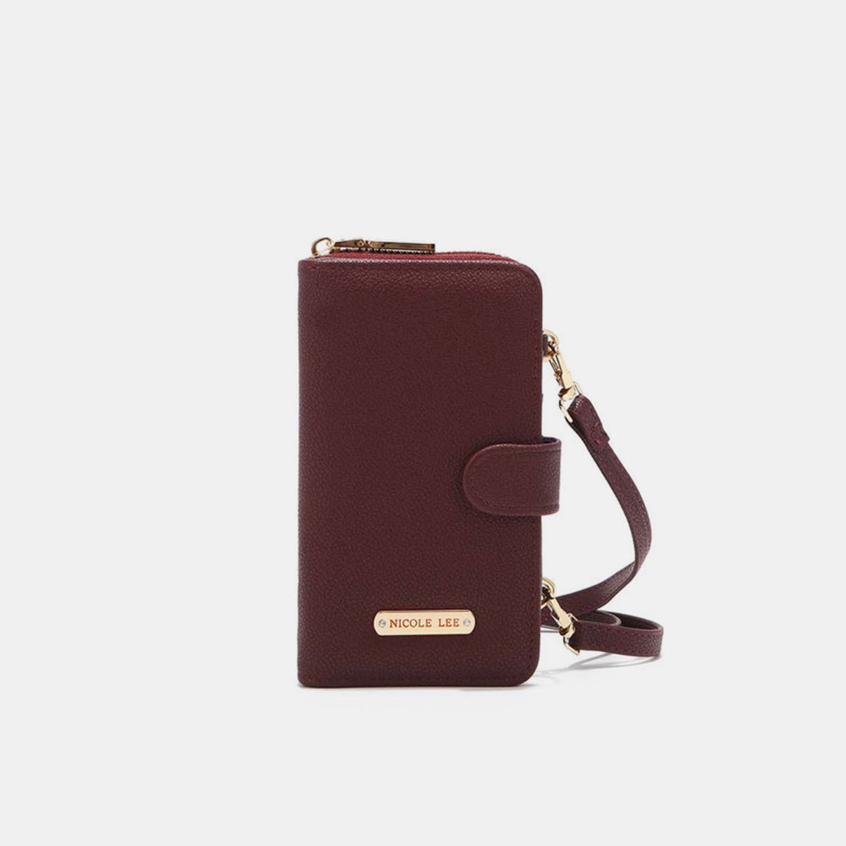 Nicole Lee USA 2 Piece Phone Case Crossbody Wallet - Flip Flop Dynasty