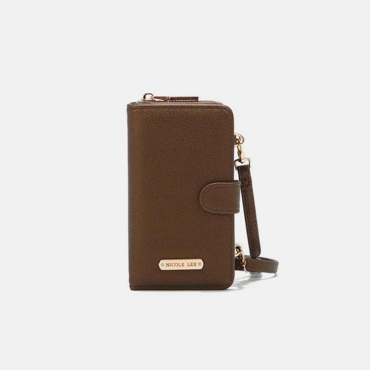 Nicole Lee USA 2 Piece Phone Case Crossbody Wallet - Flip Flop Dynasty