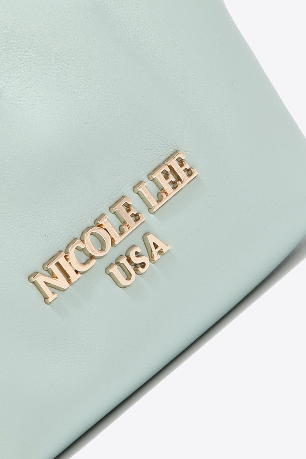 Nicole Lee USA Faux Leather Pouch - Flip Flop Dynasty