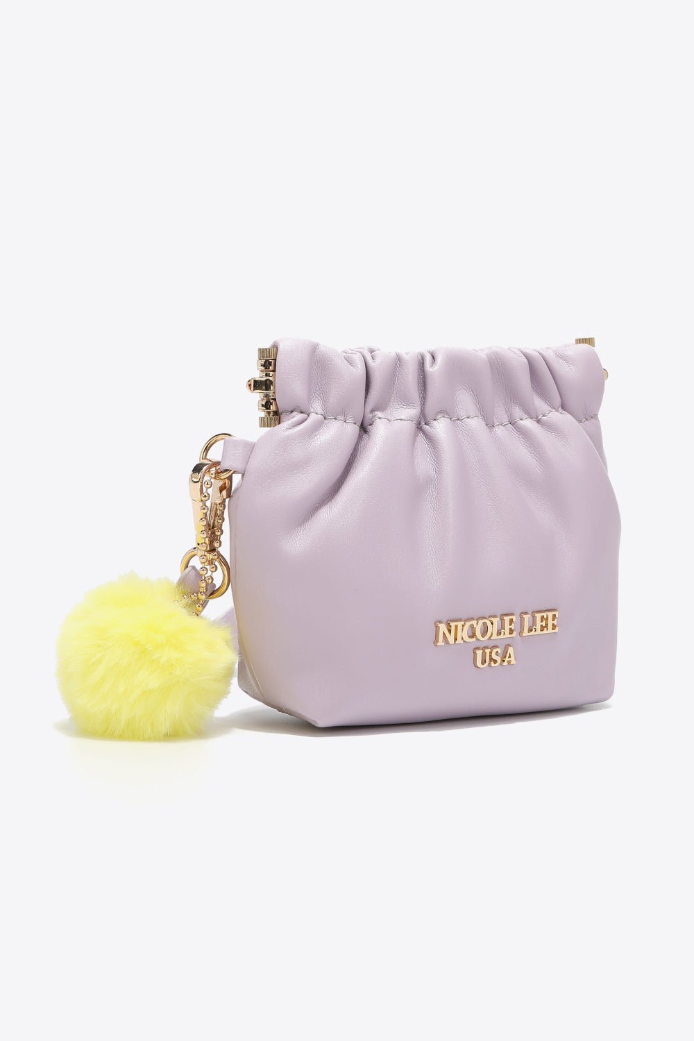 Nicole Lee USA Faux Leather Pouch - Flip Flop Dynasty