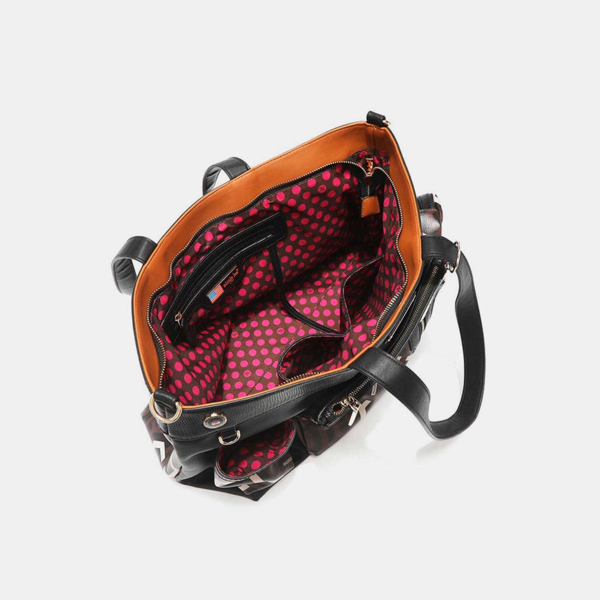 Nicole Lee USA Geometric Pattern Large Handbag - Flip Flop Dynasty