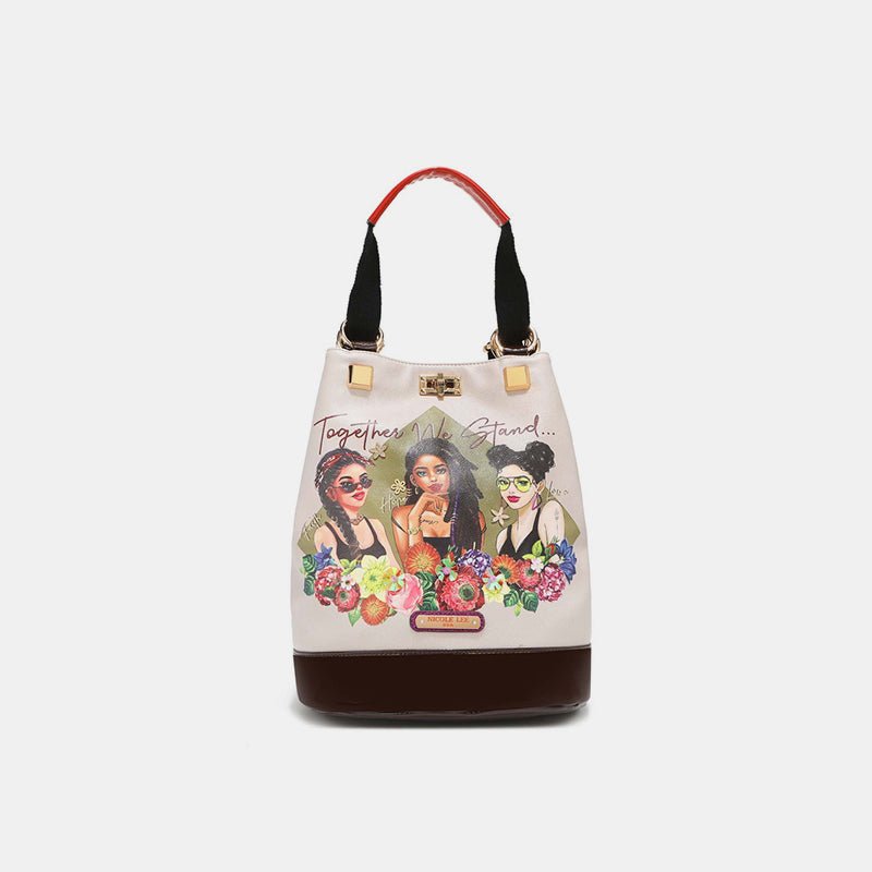 Nicole Lee USA Multifunctional Bucket Bag Backpack - Flip Flop Dynasty