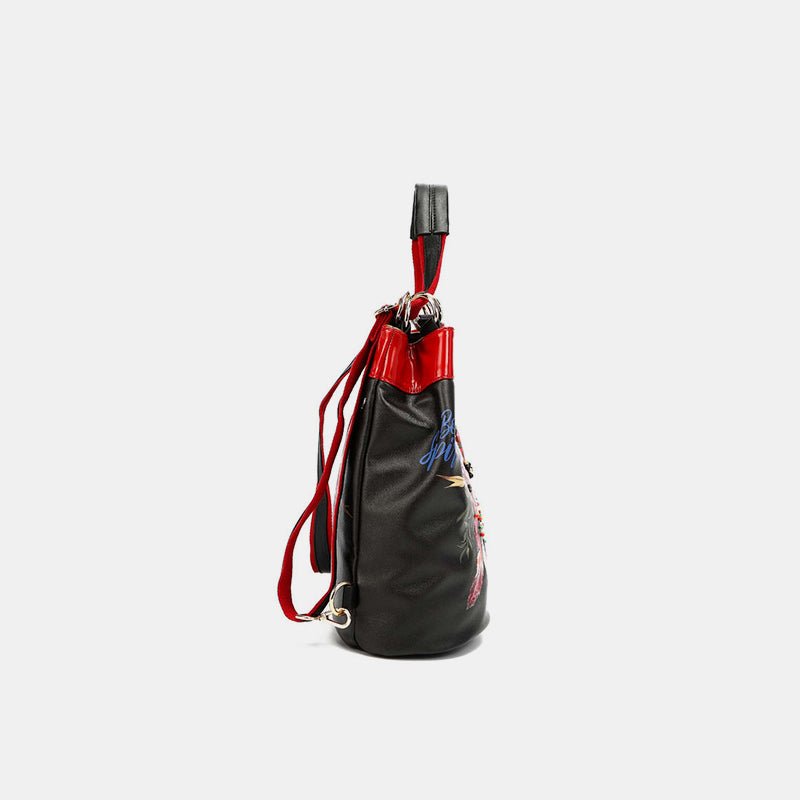 Nicole Lee USA Multifunctional Bucket Bag Backpack - Flip Flop Dynasty
