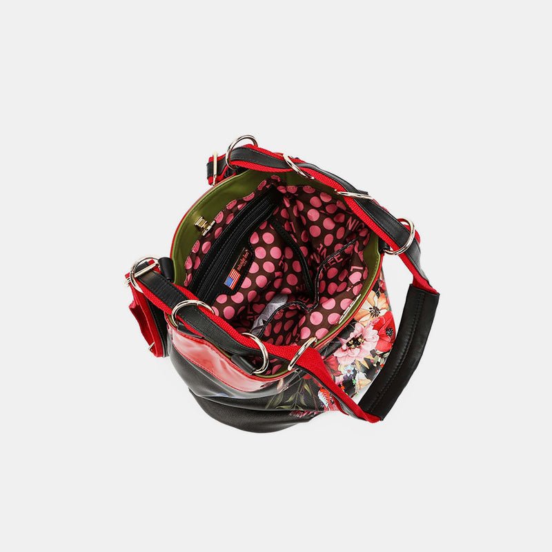 Nicole Lee USA Multifunctional Bucket Bag Backpack - Flip Flop Dynasty