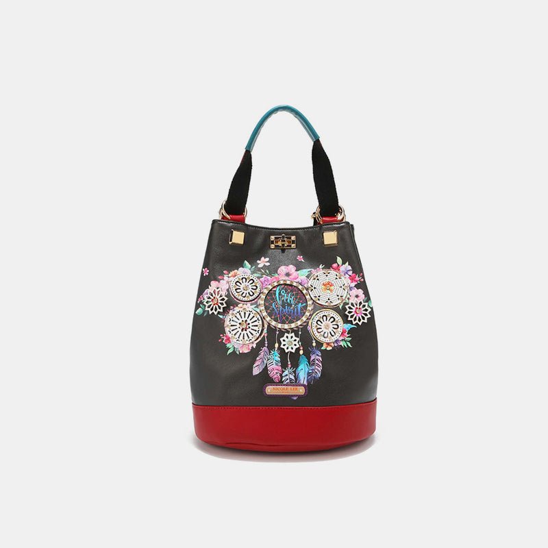 Nicole Lee USA Multifunctional Bucket Bag Backpack - Flip Flop Dynasty