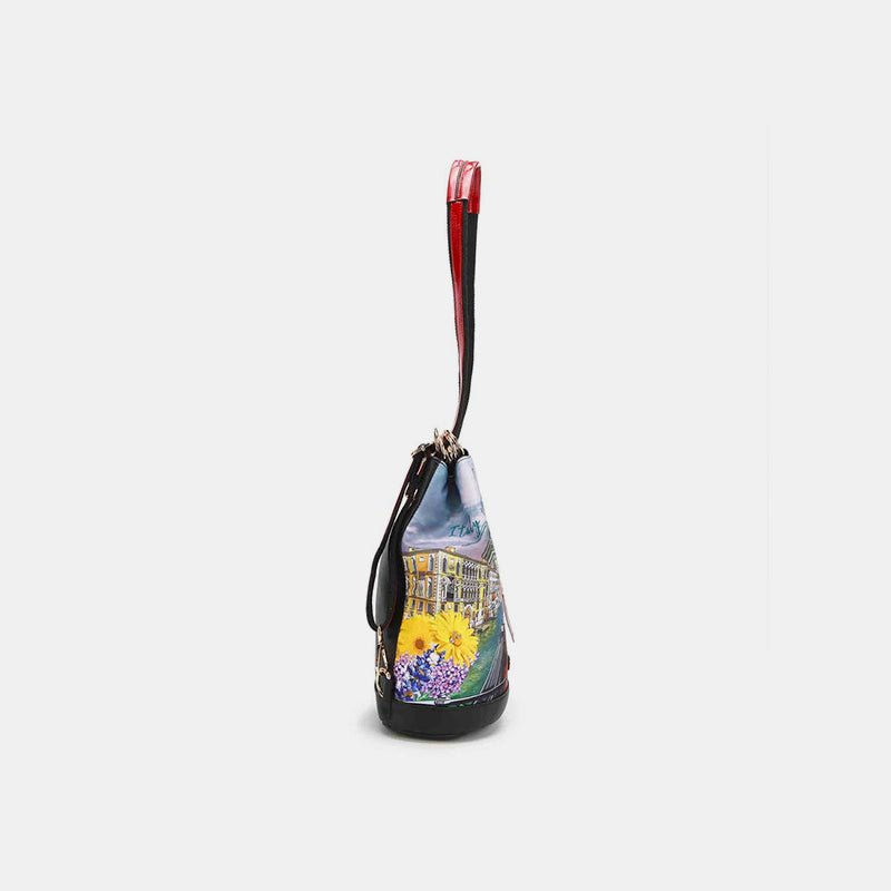 Nicole Lee USA Nylon Multifunctional Bucket Backpack - Flip Flop Dynasty