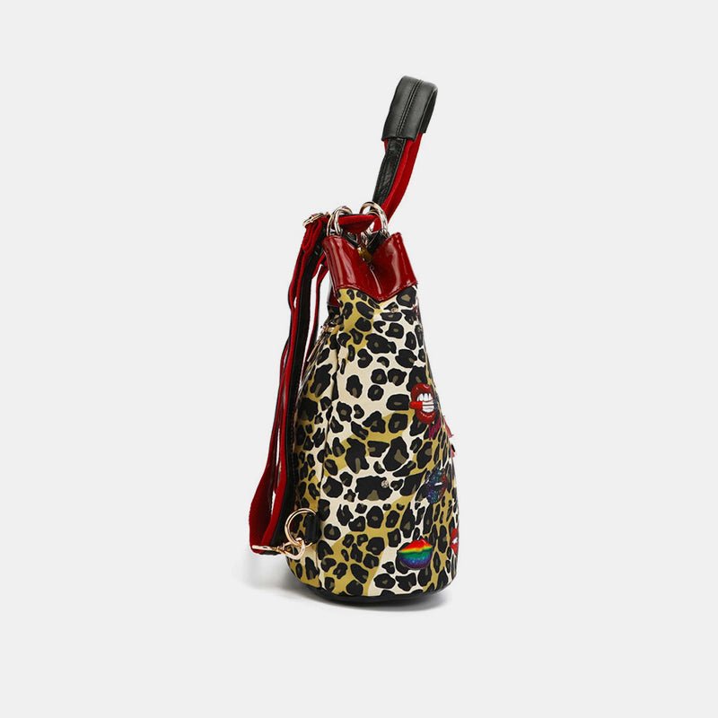 Nicole Lee USA Nylon Multifunctional Bucket Backpack - Flip Flop Dynasty