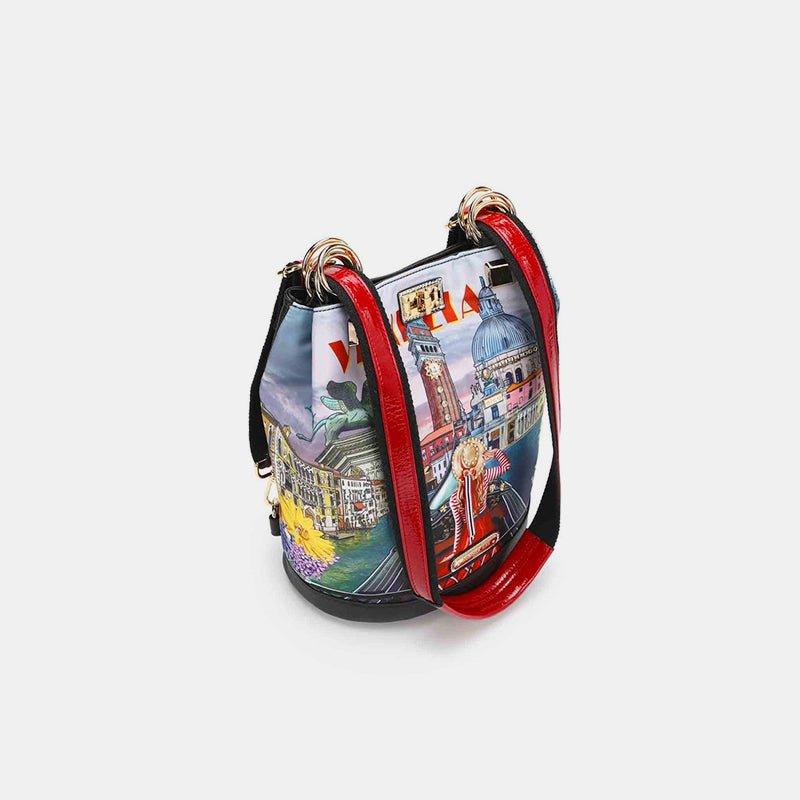 Nicole Lee USA Nylon Multifunctional Bucket Backpack - Flip Flop Dynasty
