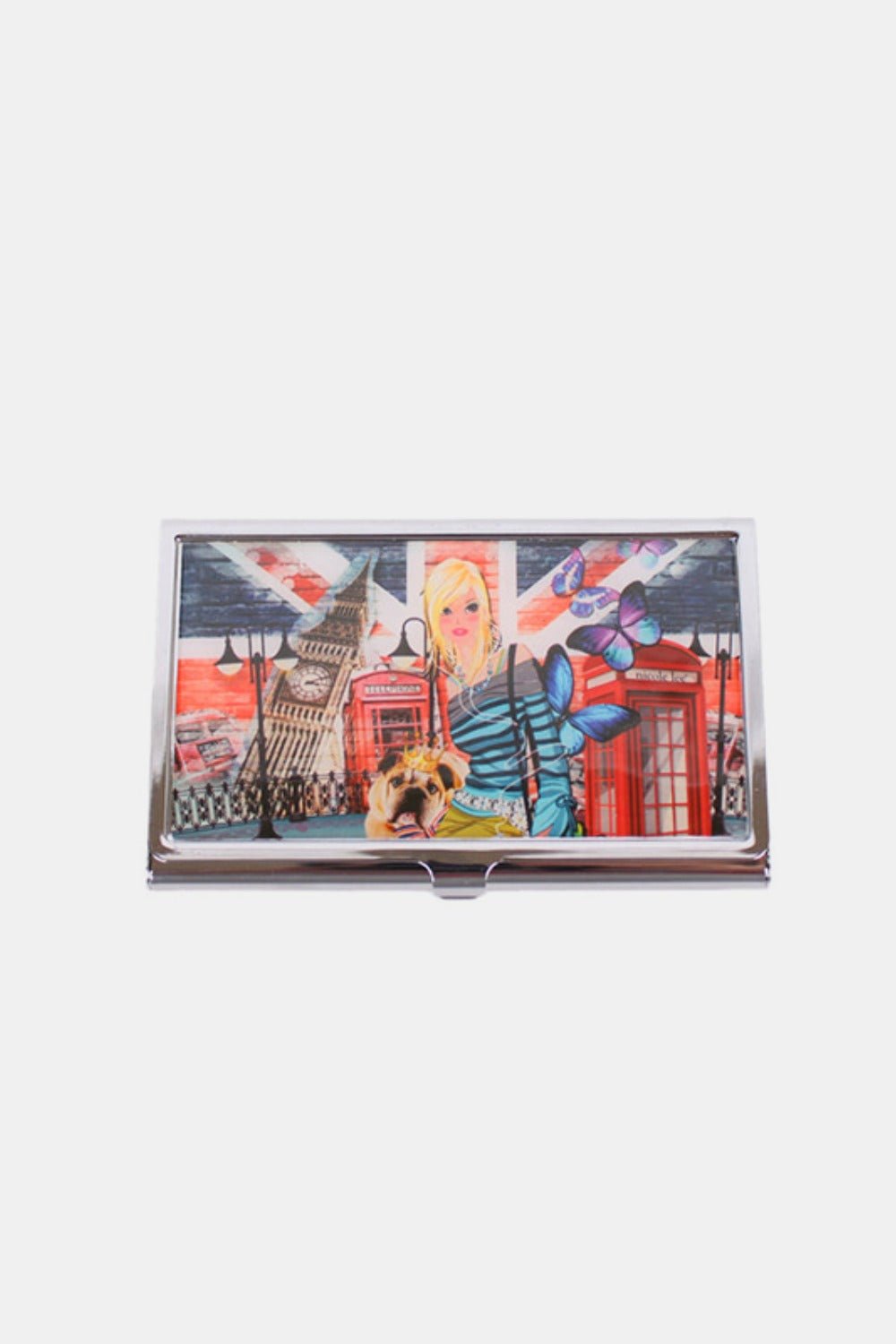 Nicole Lee USA Printed Business Card Case - Flip Flop Dynasty
