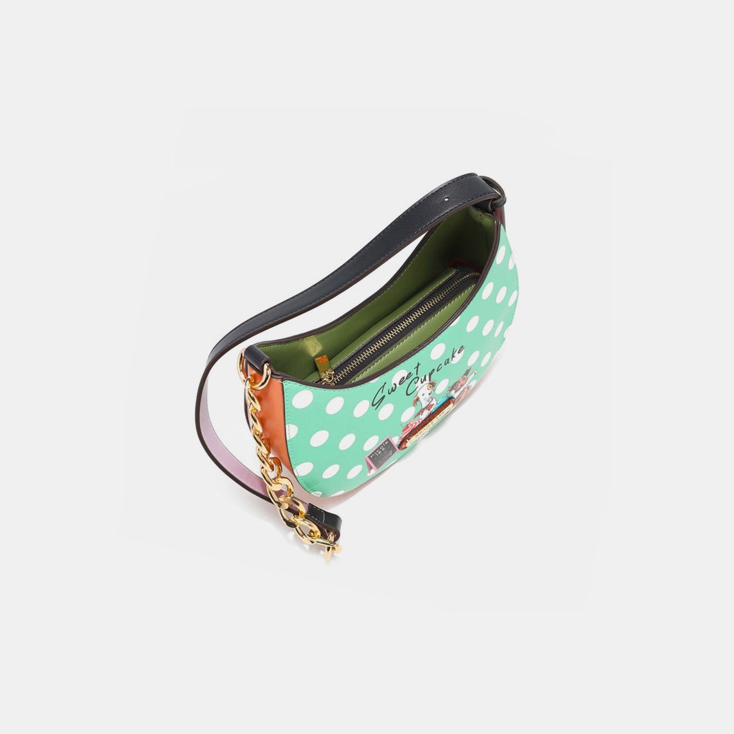 Nicole Lee USA Vegan Leather Polka Dot Shoulder Bag - Flip Flop Dynasty