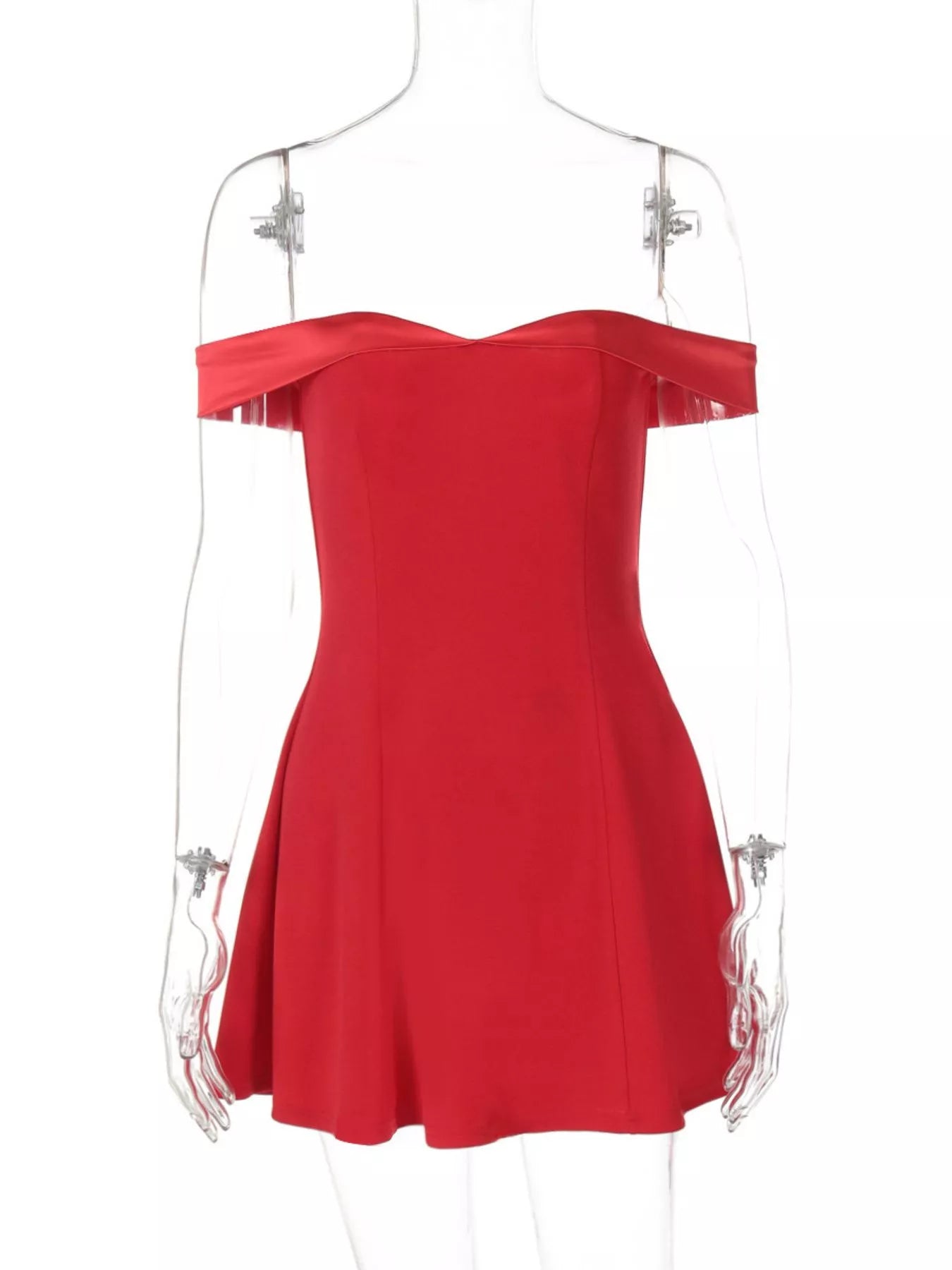 Off - Shoulder Mini Dress - Flip Flop Dynasty