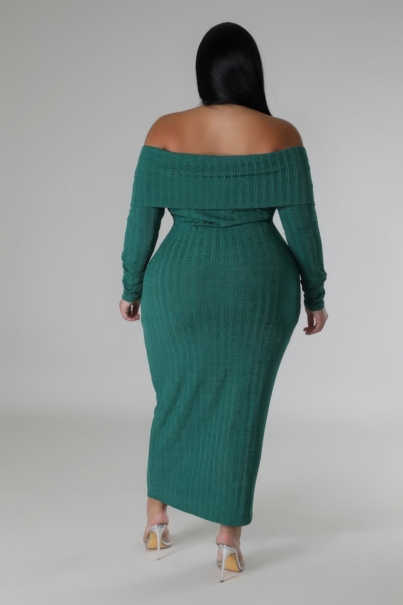 Off Shoulders Stretch Dress - Flip Flop Dynasty