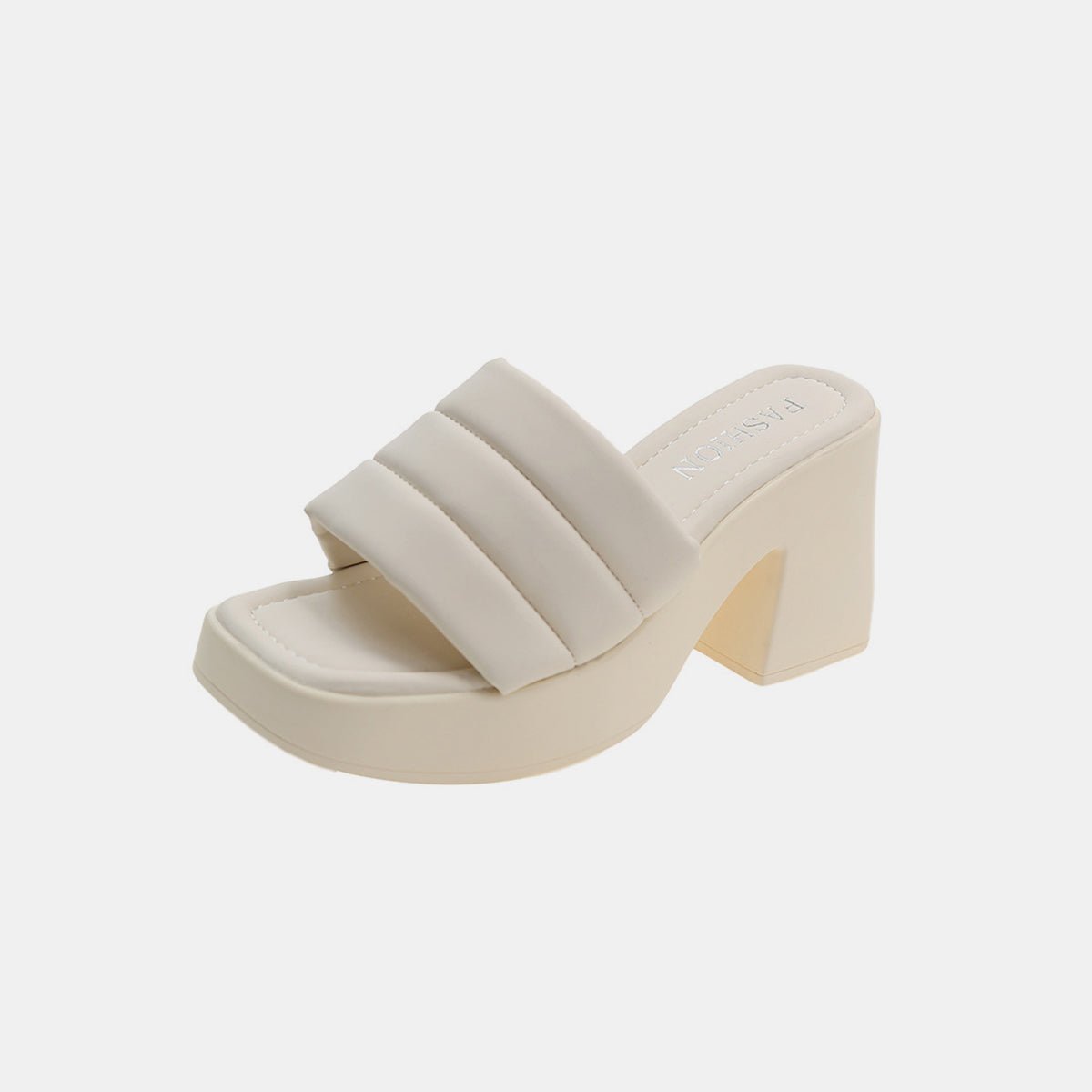 Open Toe Block Heel Sandals - Flip Flop Dynasty